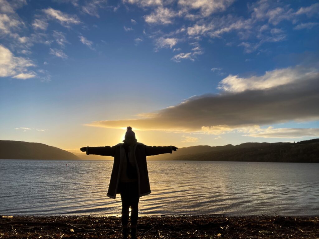 Sunset at Dores Beach