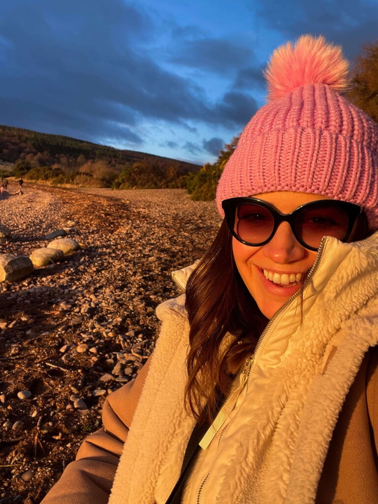 Woman at Dores Beach