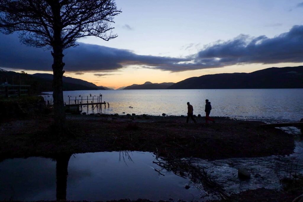 Sunset at Dores Beach