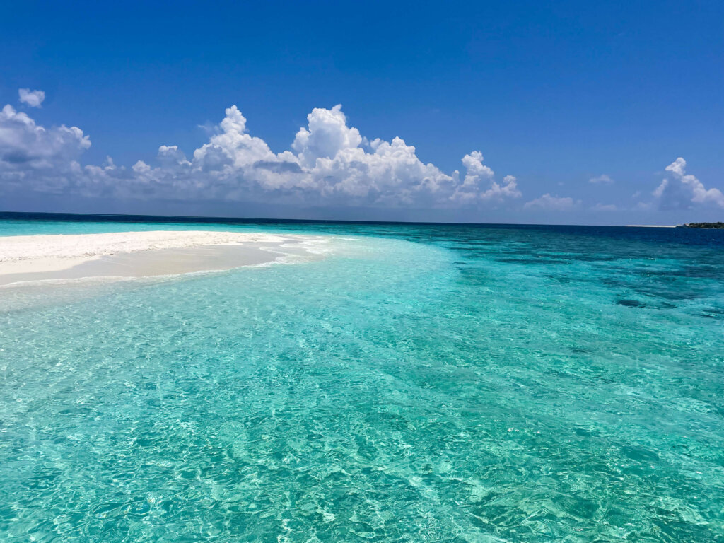 Solo Travel in Maldives sand bank