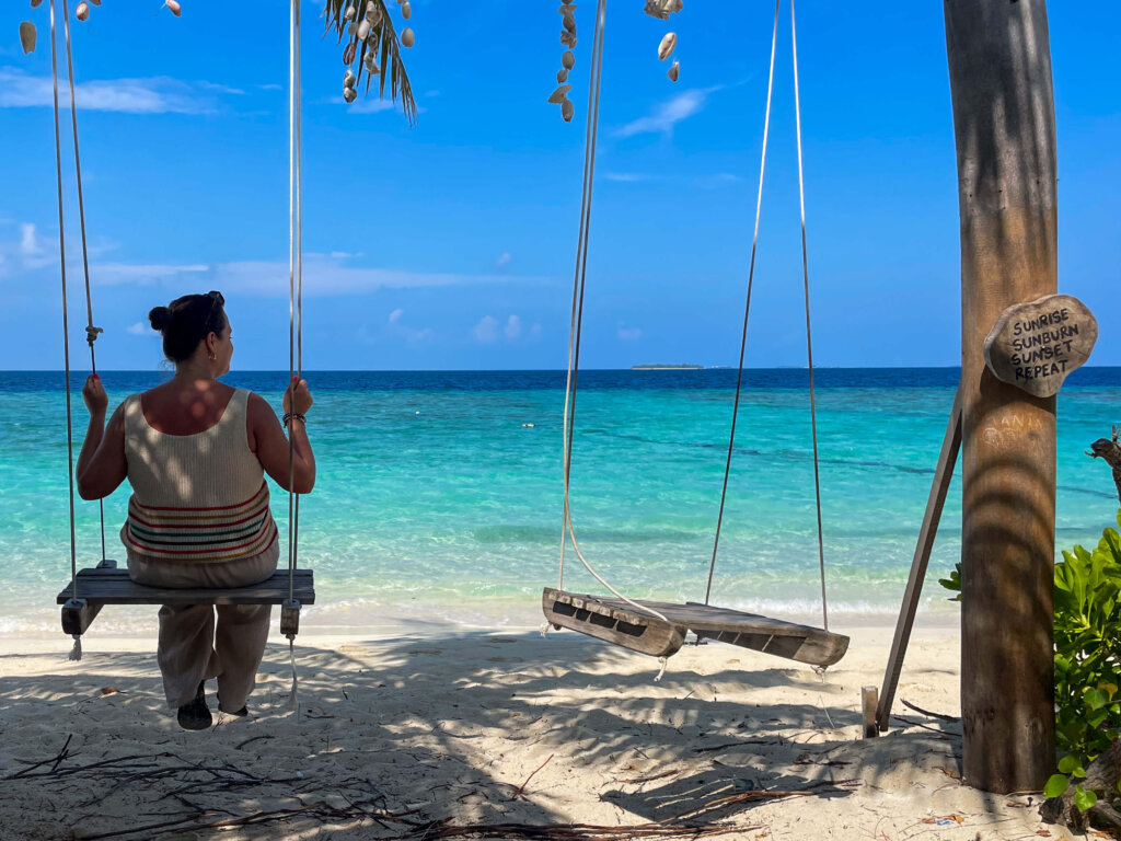 Solo travel in the Maldives local islands