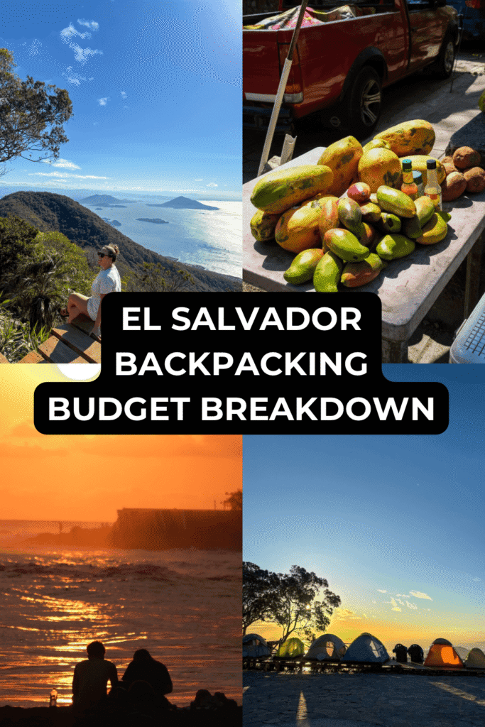El Salvador Backpacking Budget Breakdown